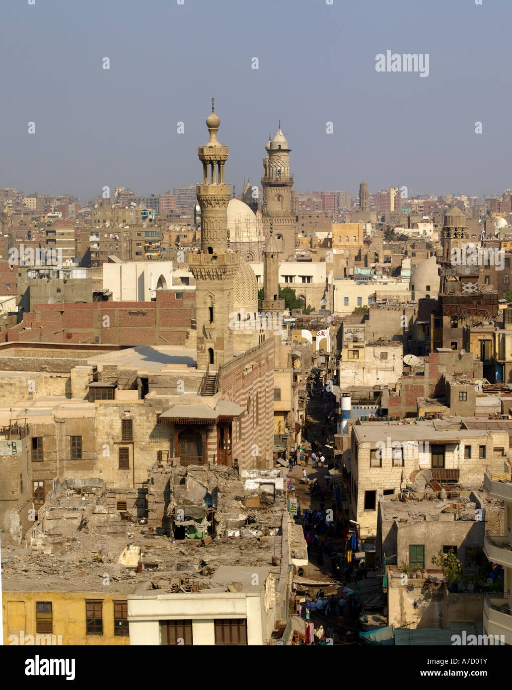 Cairo, vicino Khan Al Khalili Foto Stock