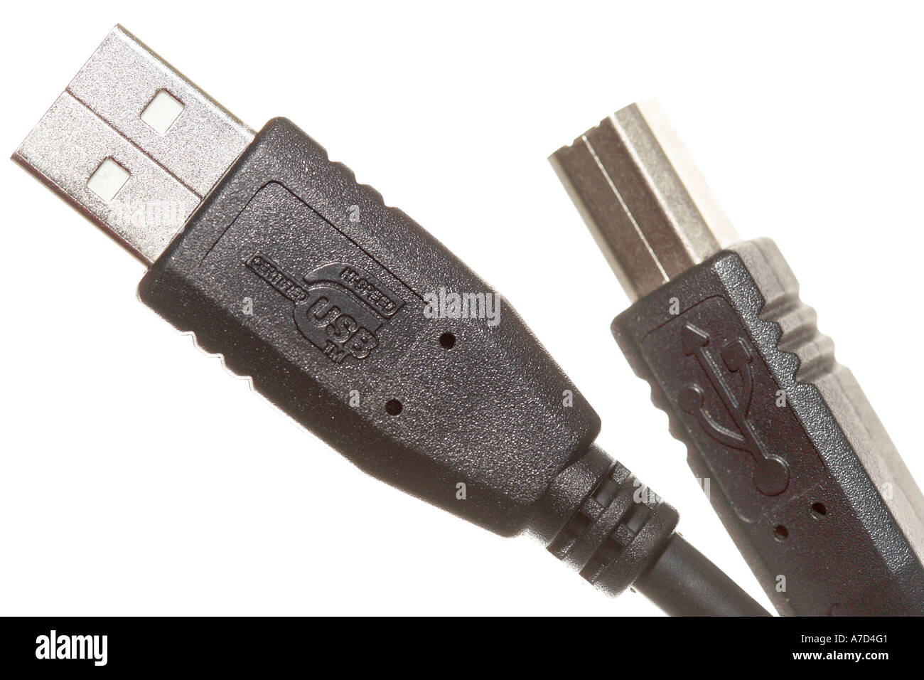 Spina USB Foto Stock