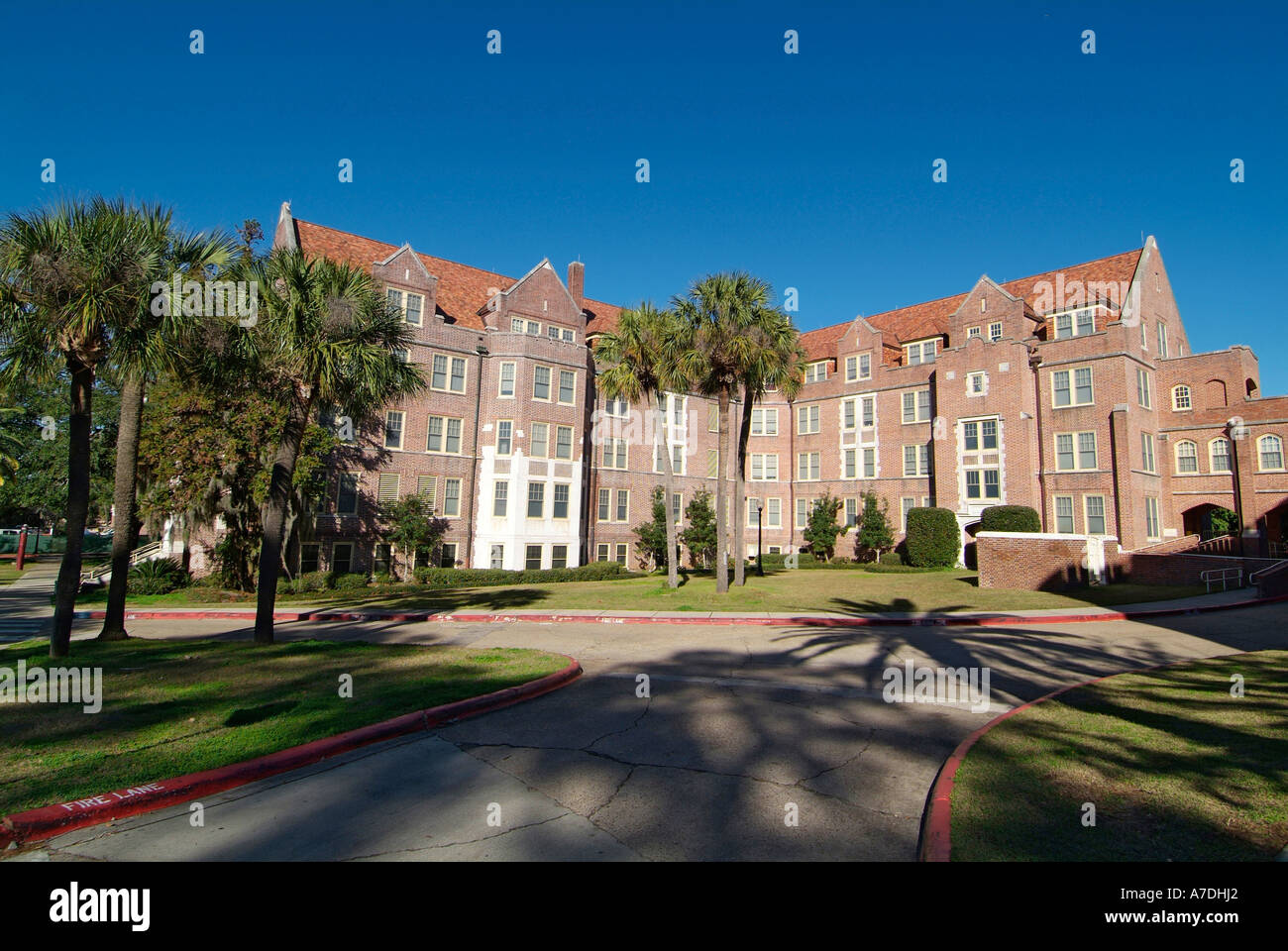 Broward Hall sulla Florida State University Campus Tallahassee Florida Seminoles FL Foto Stock