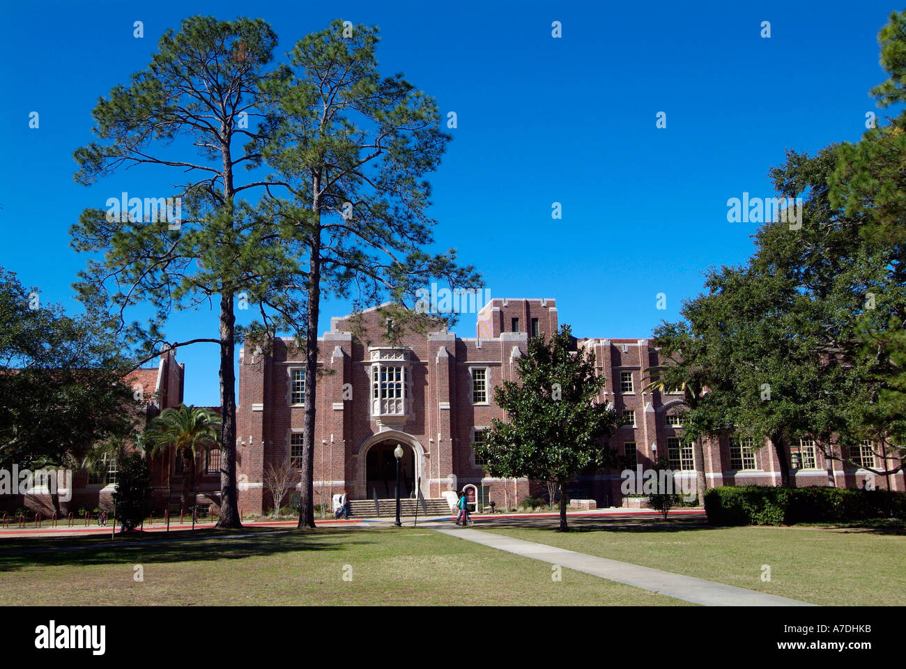 Montgomery Hall sulla Florida State University Campus Tallahassee Florida Seminoles FL Foto Stock