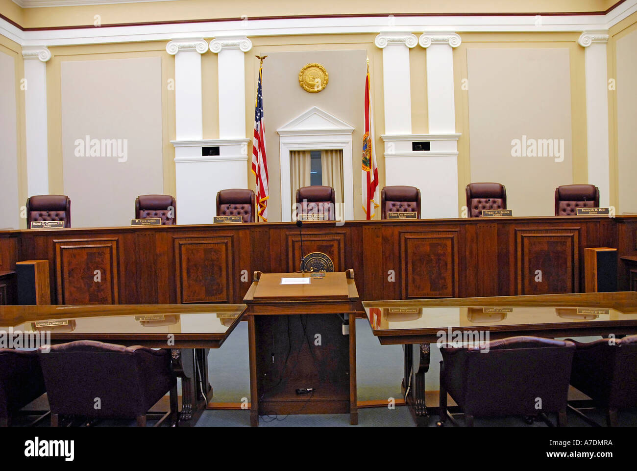 All'interno dello Stato Corte Suprema Tallahassee Florida Foto Stock