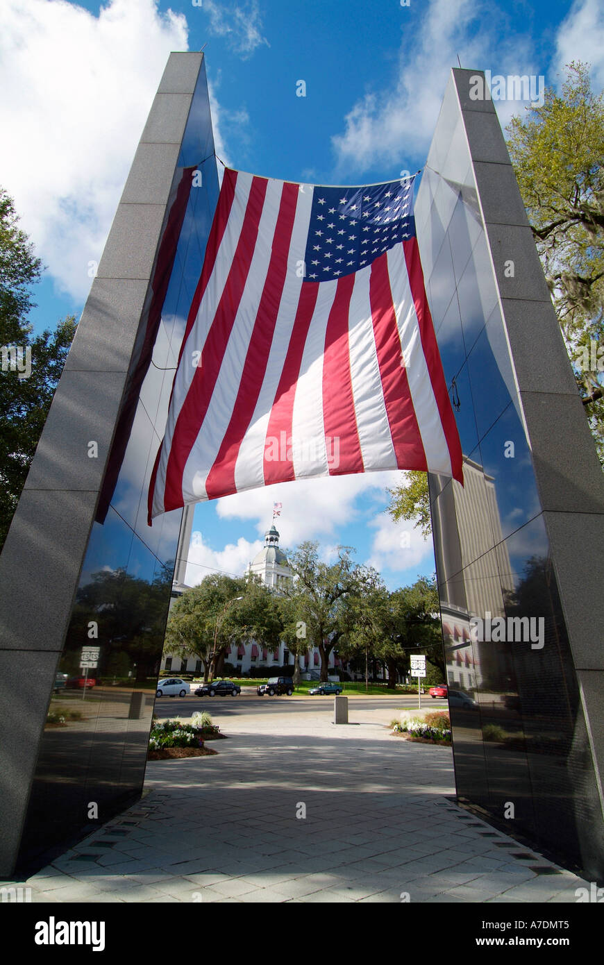 Il Viet Nam War Memorial Tallahassee Florida Foto Stock