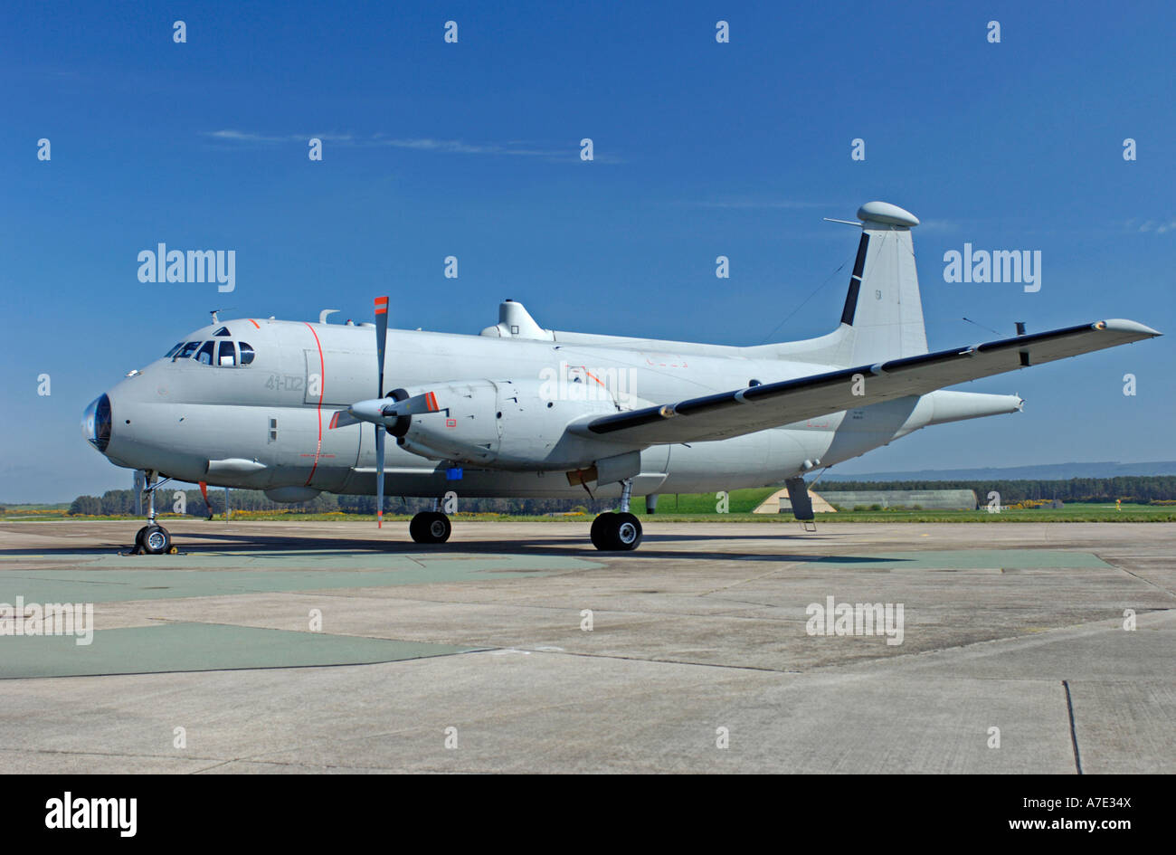 Dassault-Breguet Atlantico Nazione cinque SECBAT Costruzione Pattuglia Marittima degli aeromobili Foto Stock