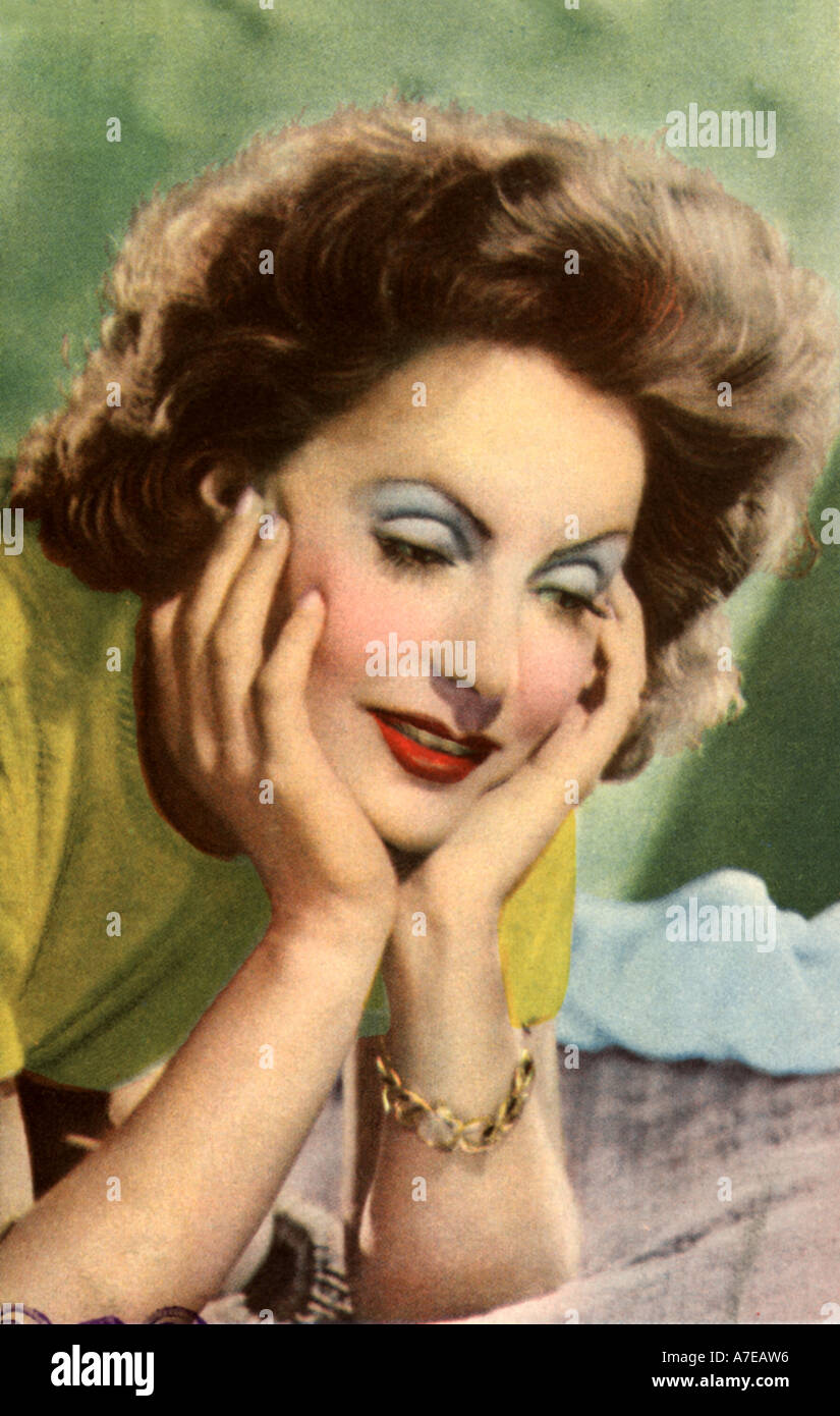 GRETA GARBO (1905-1990) Swedish Film attrice Foto Stock