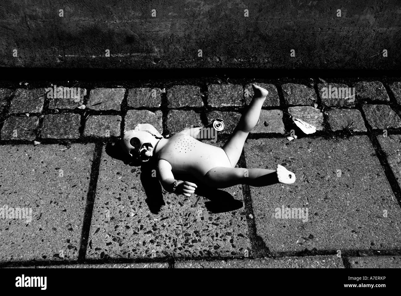 Bambola persa Foto Stock