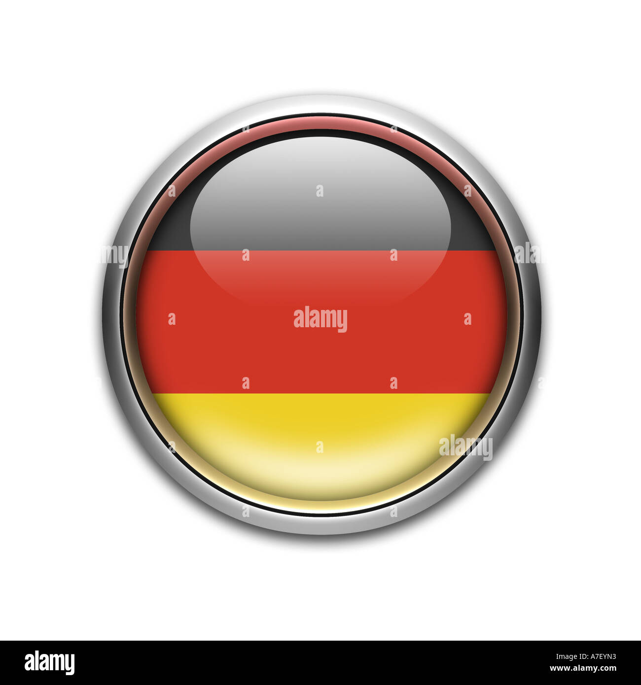 bandiera della Germania Foto Stock