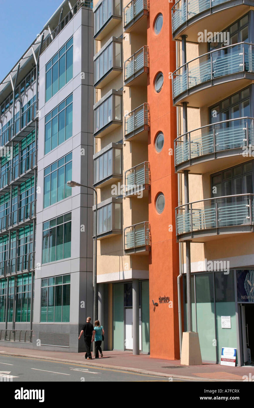 Jersey industria finanziaria Foto Stock