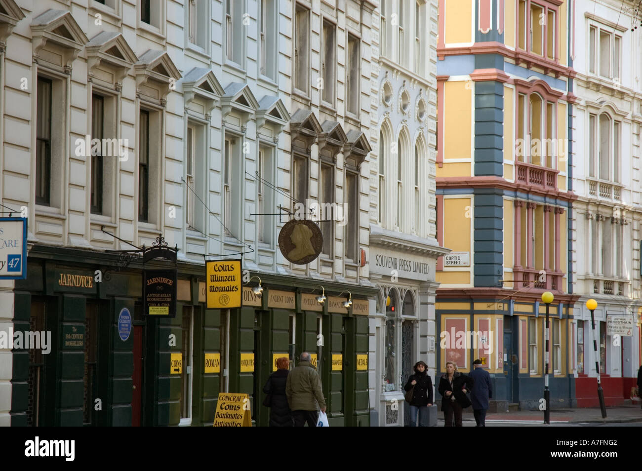 Great Russell Street Londra Inghilterra REGNO UNITO Foto Stock