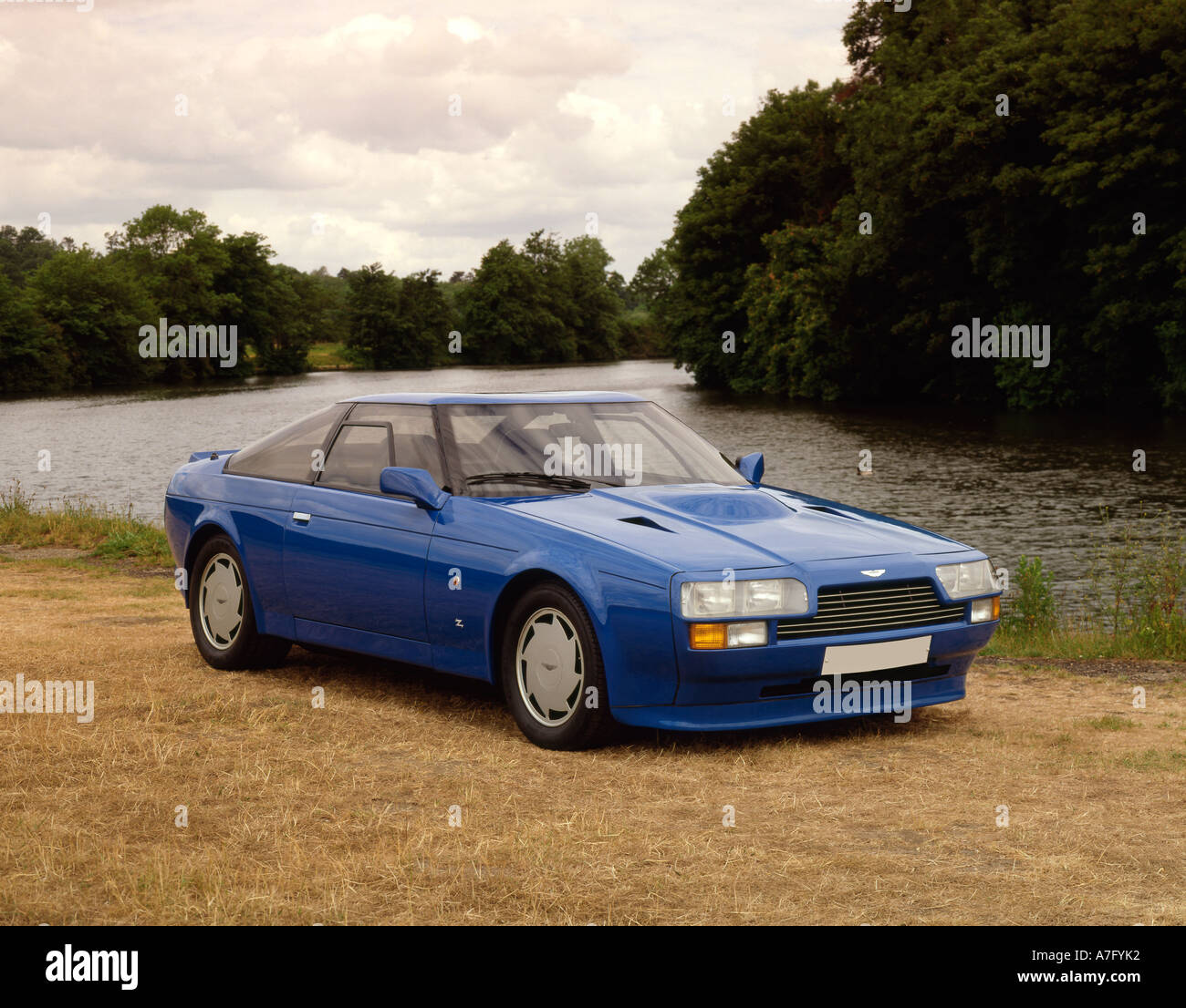 1986 Aston Martin Vantage Zagato V8. Foto Stock