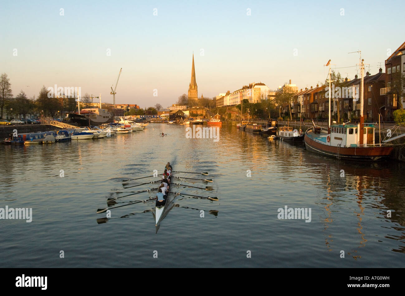 Il dock di Bristol Foto Stock