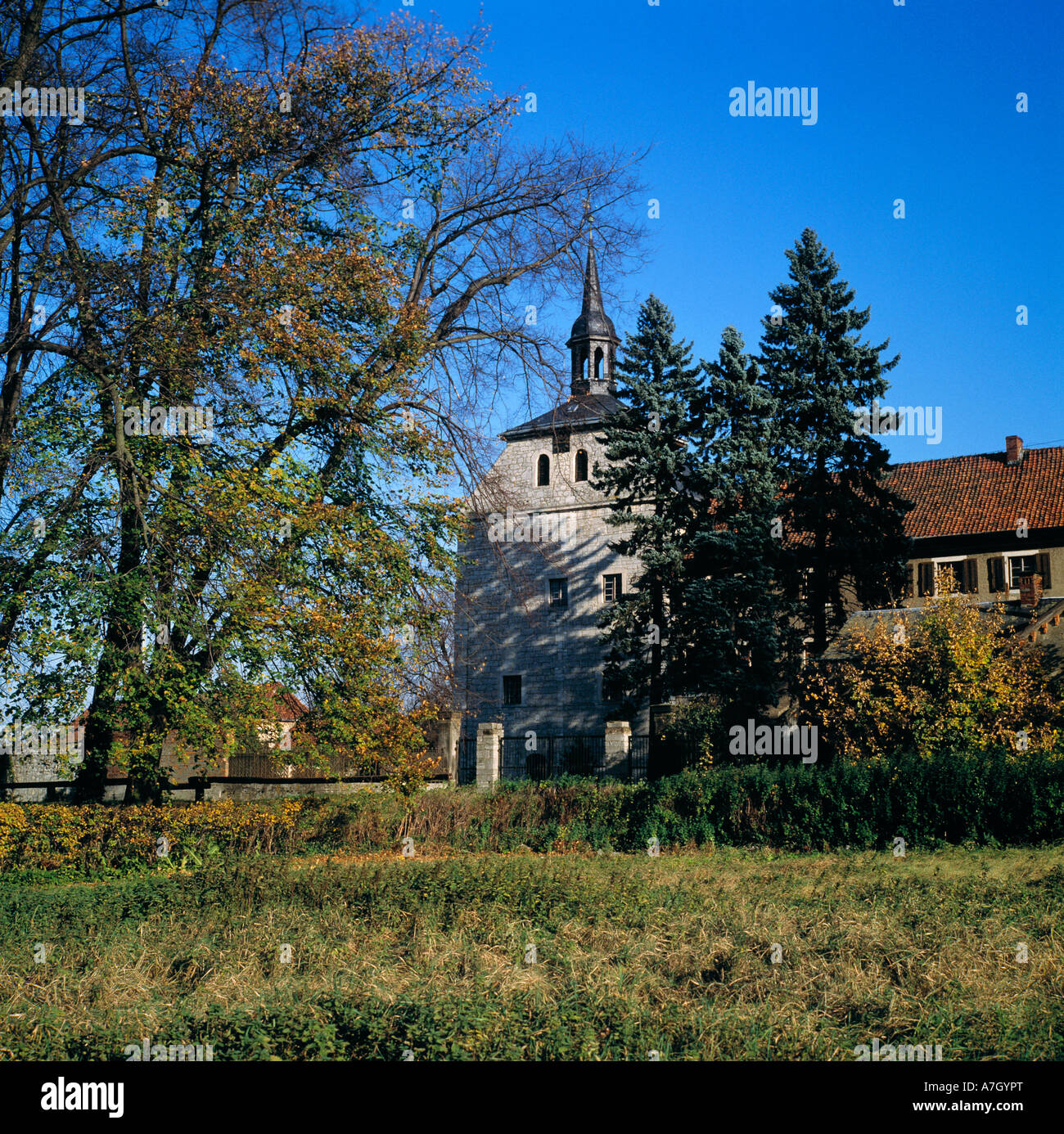 Ordenskirche des Klosters Lucklum in Erkerode-Lucklum, Bassa Sassonia Foto Stock