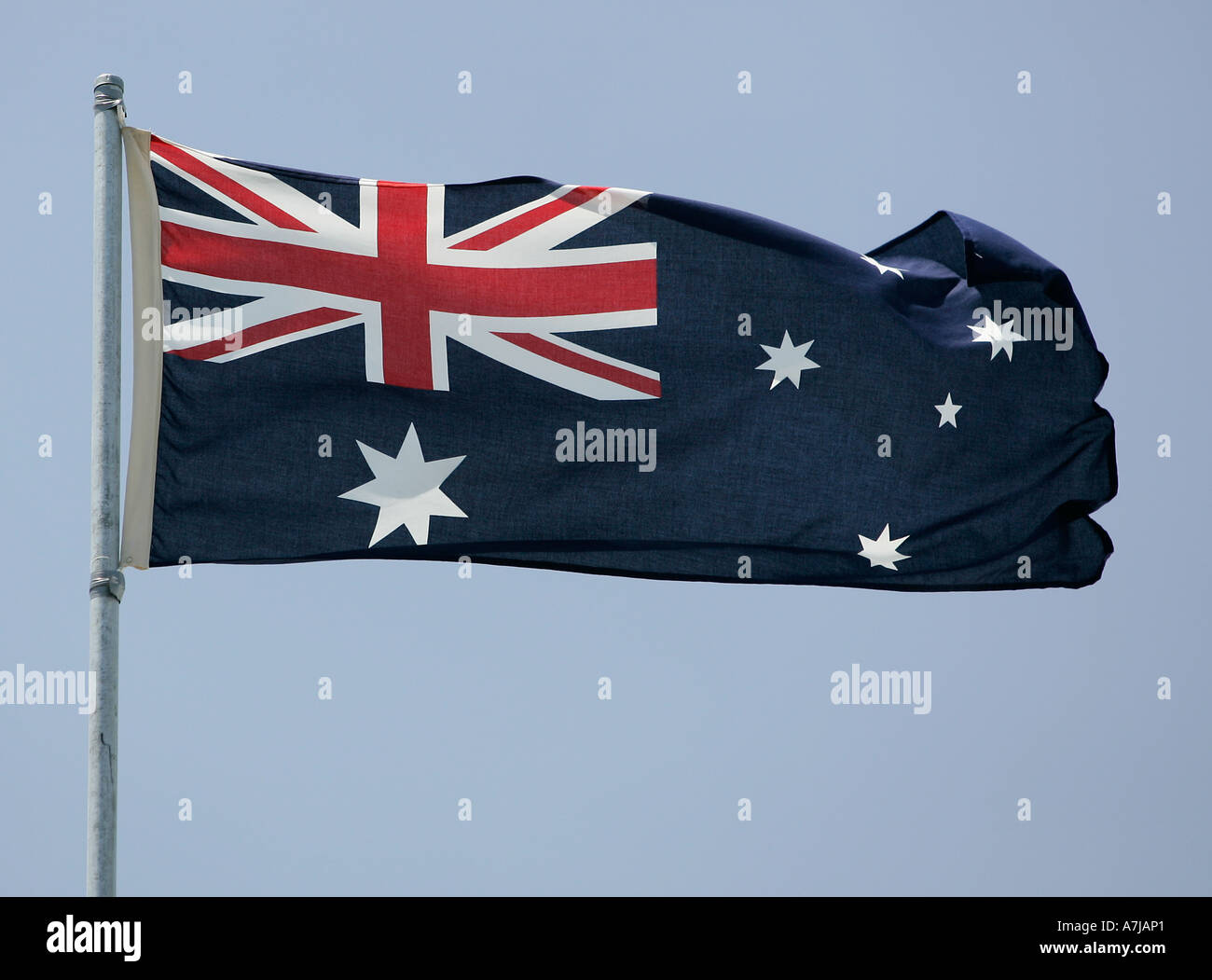 Bandiera dell'Australia Foto Stock