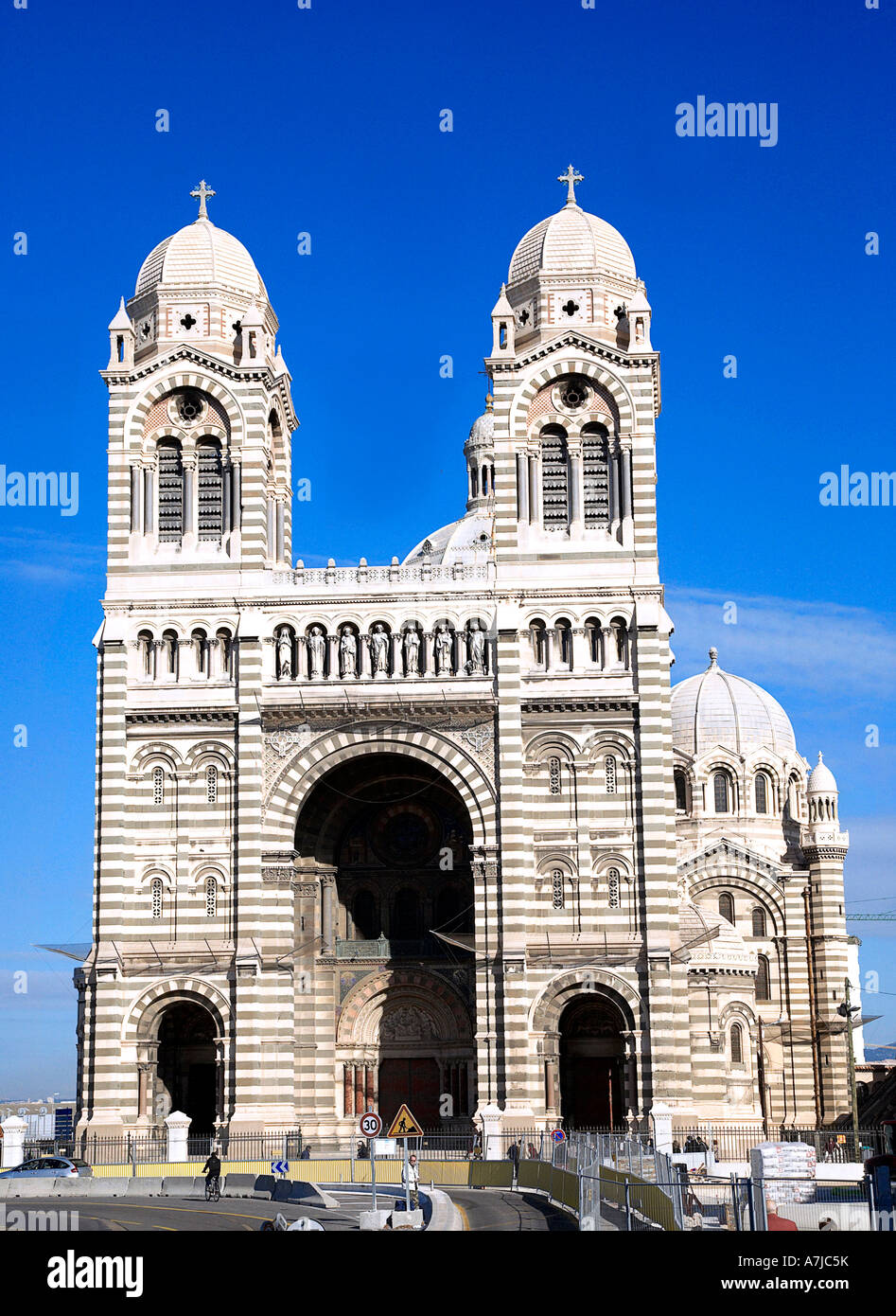 Cattedrale de La Grande, Marsiglia, Francia. Foto Stock