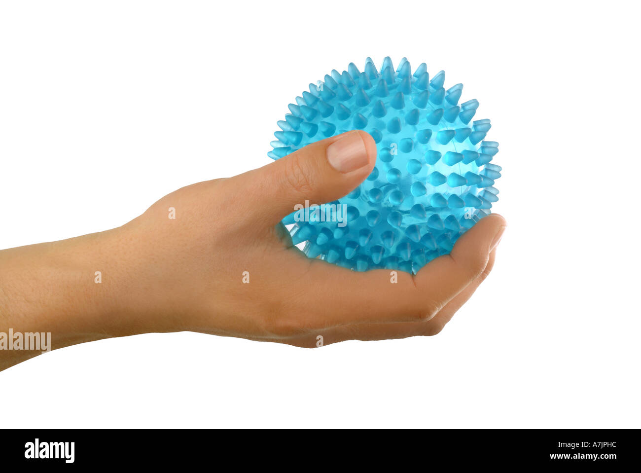 Massageball Massageball hedgehog Igel Foto Stock