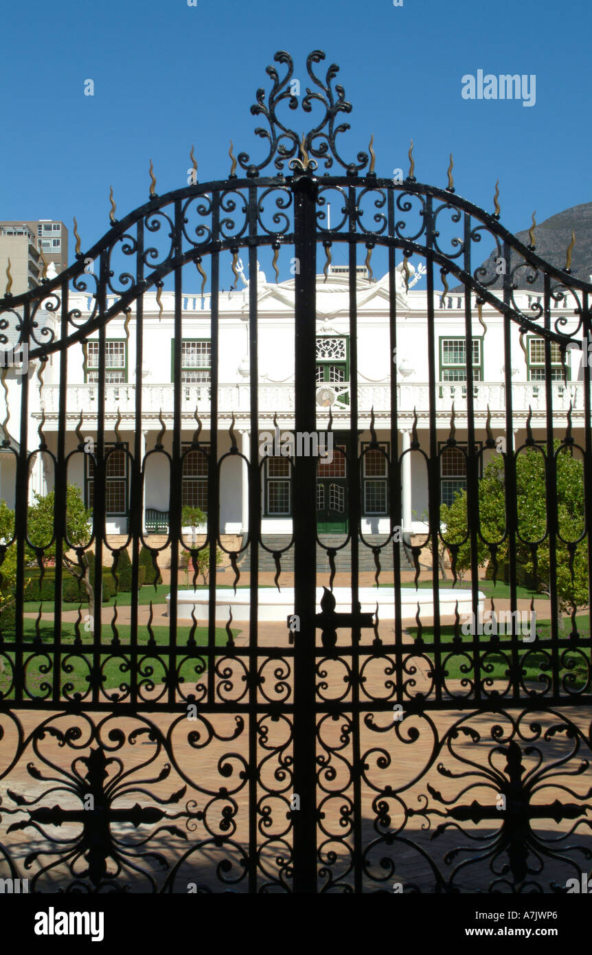 La splendida residenza dei presidenti in Companys Gardens Cape Town Sudafrica Foto Stock