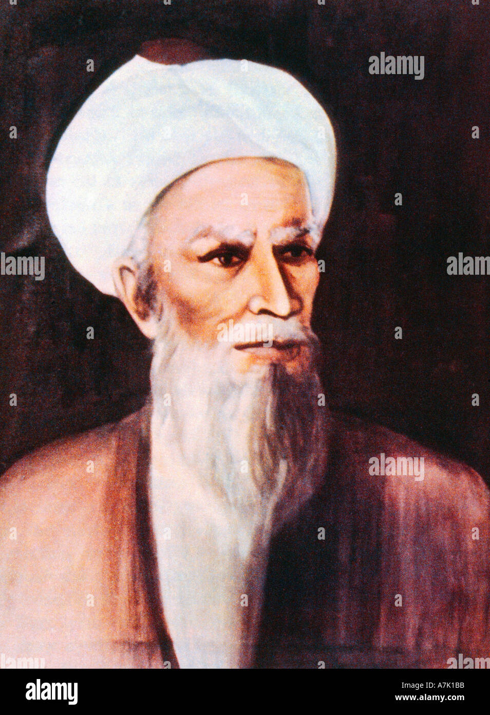 Mohammad Ibn Zakariya Al rhazes 864 930 Ad filosofo autore astronomia ottica fisica matematica Abu Bakr Mohammad Ibn Zakar Foto Stock