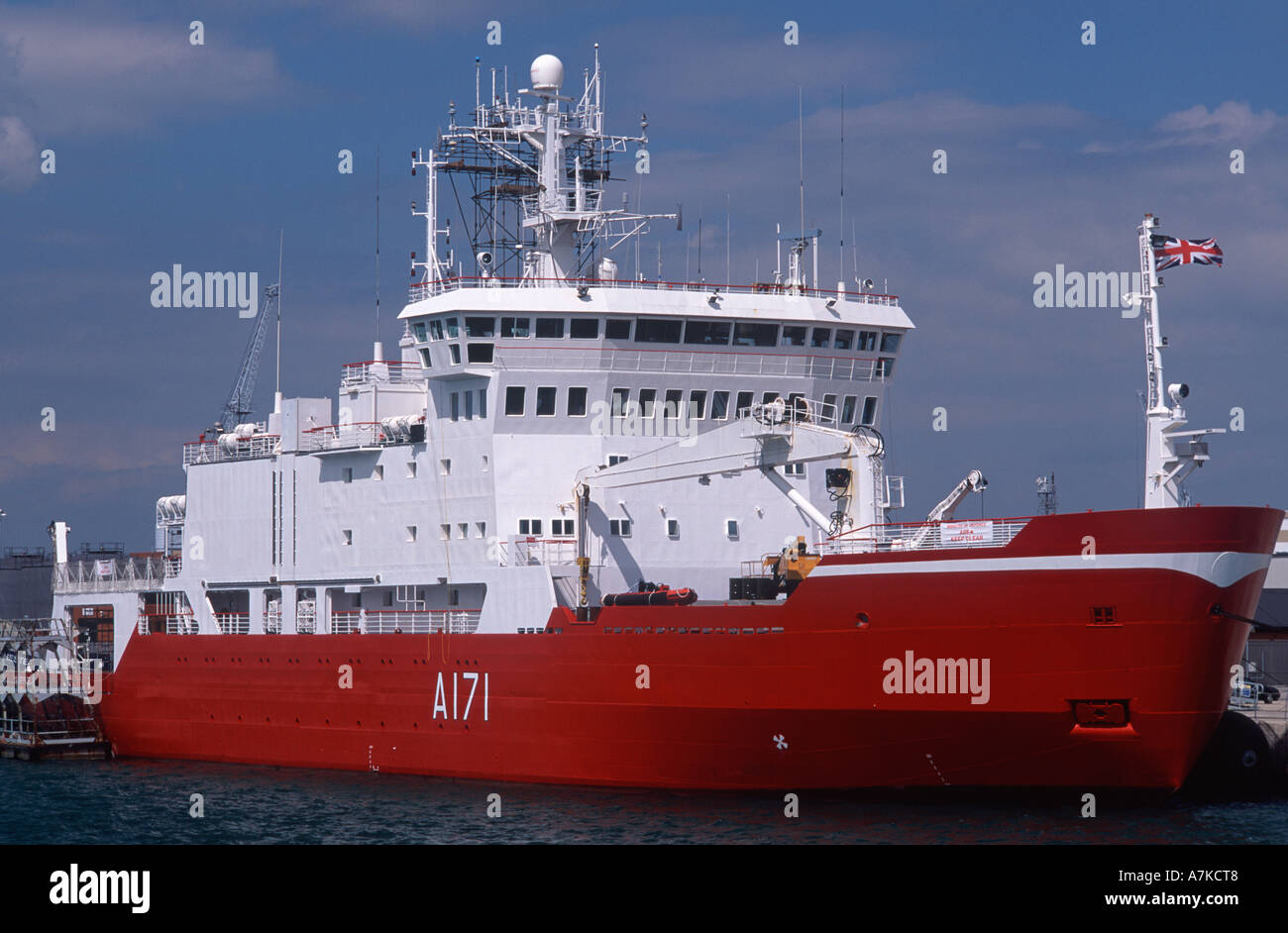 HMS Endurance - British idrografiche di indagine e di ricerca in Antartide nave, Portsmouth Porto, Portsmouth, Inghilterra Foto Stock
