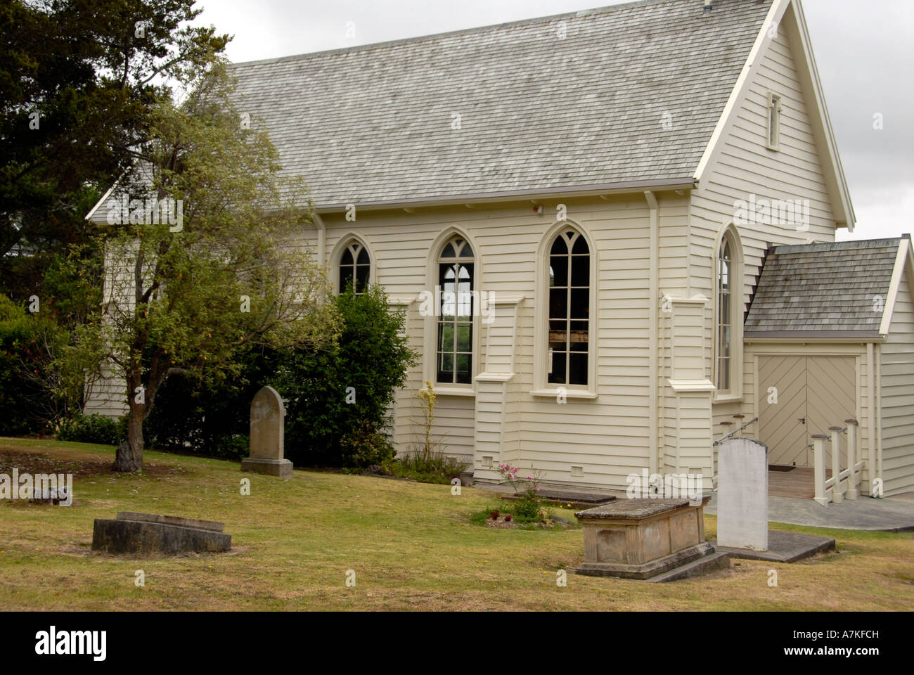 La Chiesa di Cristo Russell Isola del nord della Nuova Zelanda Foto Stock