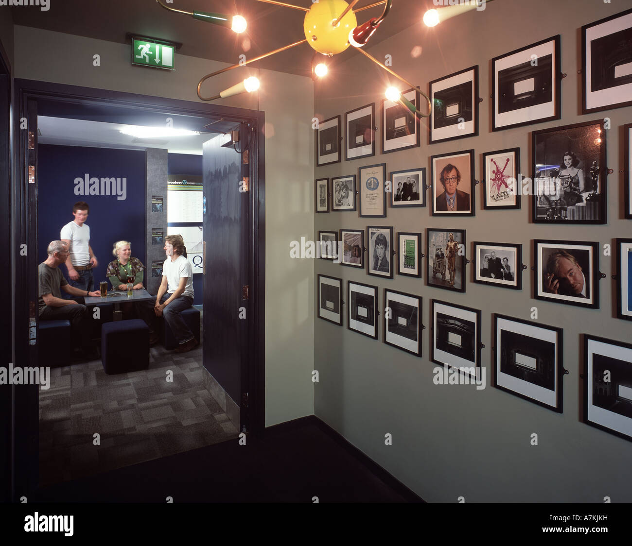 Broadway Arts Cinema, Nottingham. 2006 Architetto: Burrell Foley Fischer Architetti Foto Stock