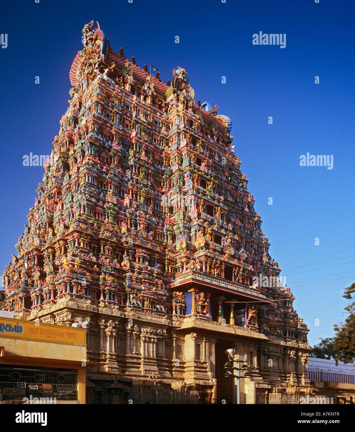 Tempio di Minakshi Madurai India Foto Stock