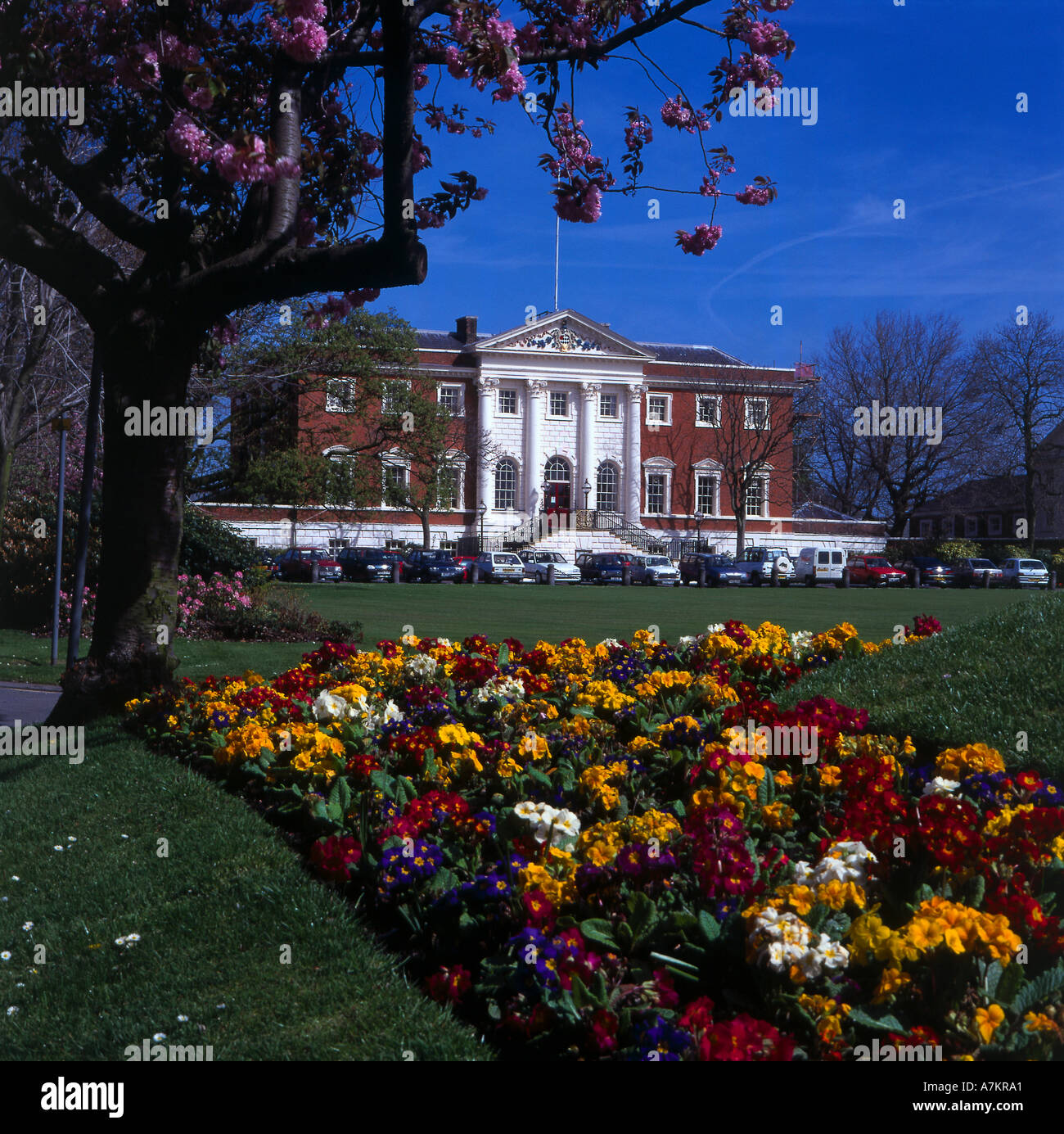 Warrington Town Hall cheshire england Foto Stock