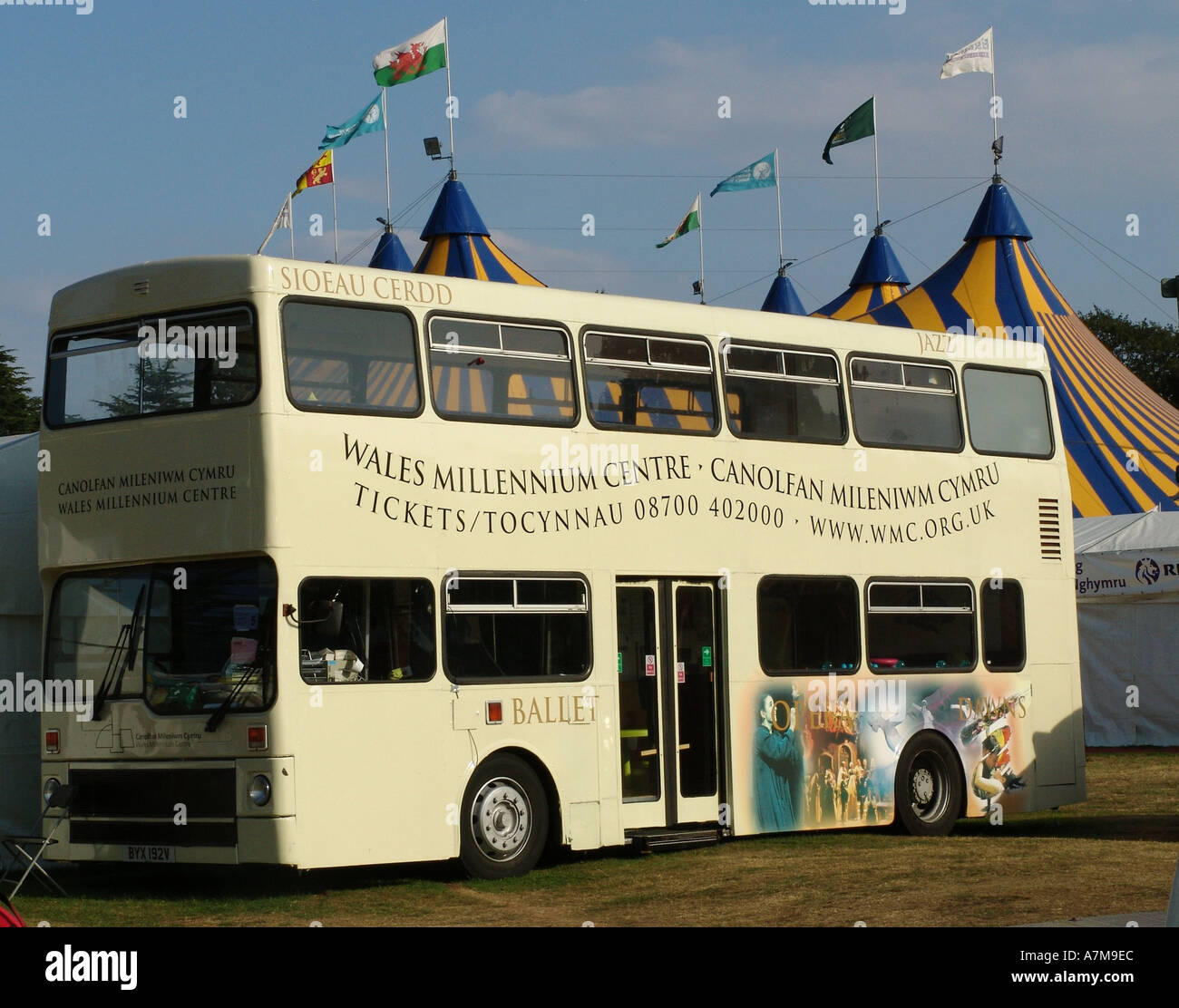 Eisteddfod nazionale del Galles a Newport South Wales GB UK 2004 Foto Stock
