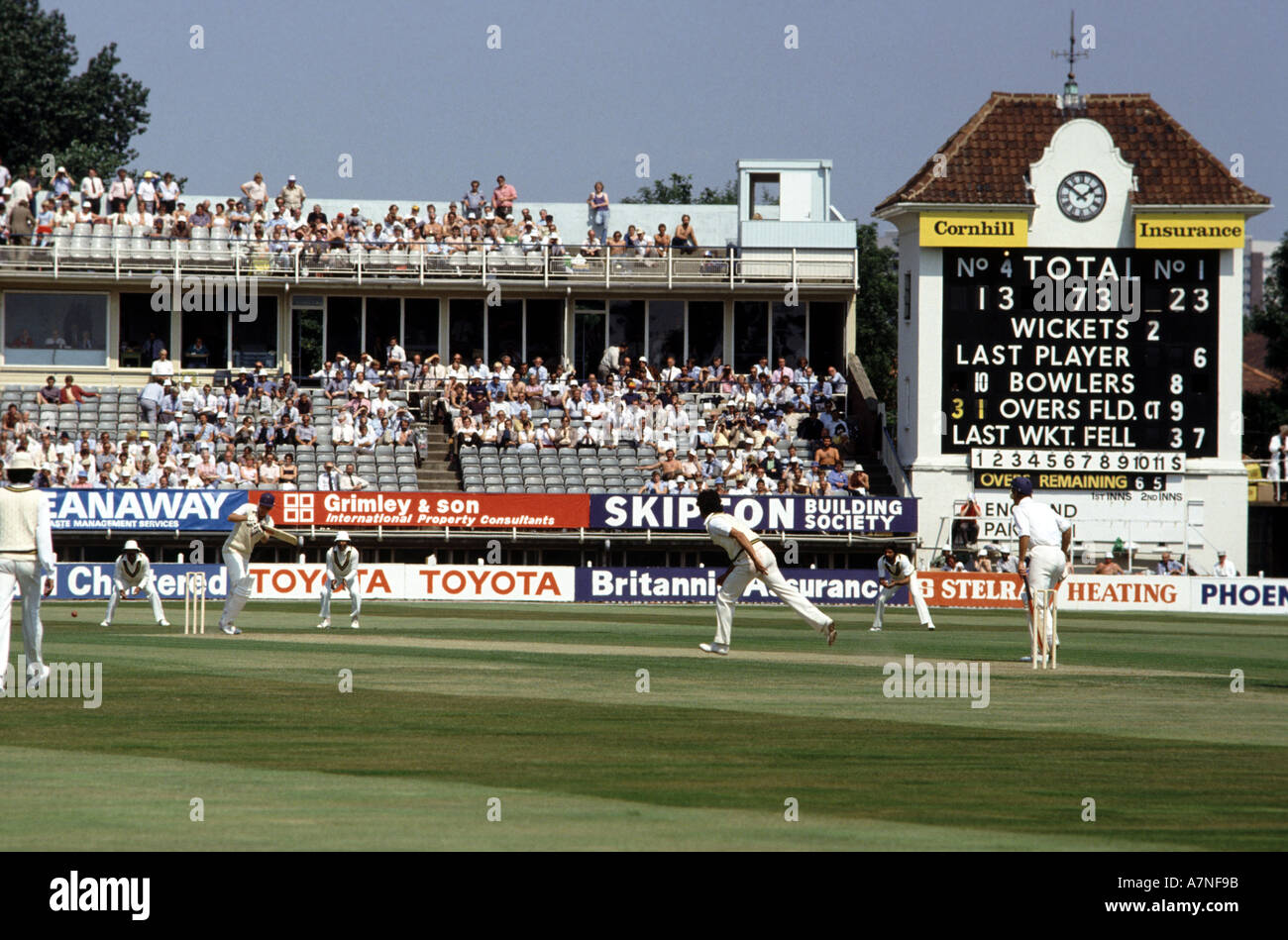 Edgbaston Cricket Ground Birmingham Inghilterra Foto Stock