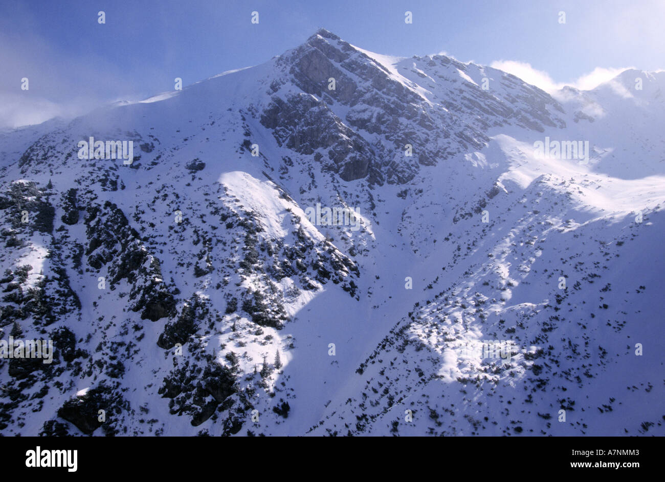 Austria, Tirolo, Seefeld, il Seefelder Spitze Foto Stock