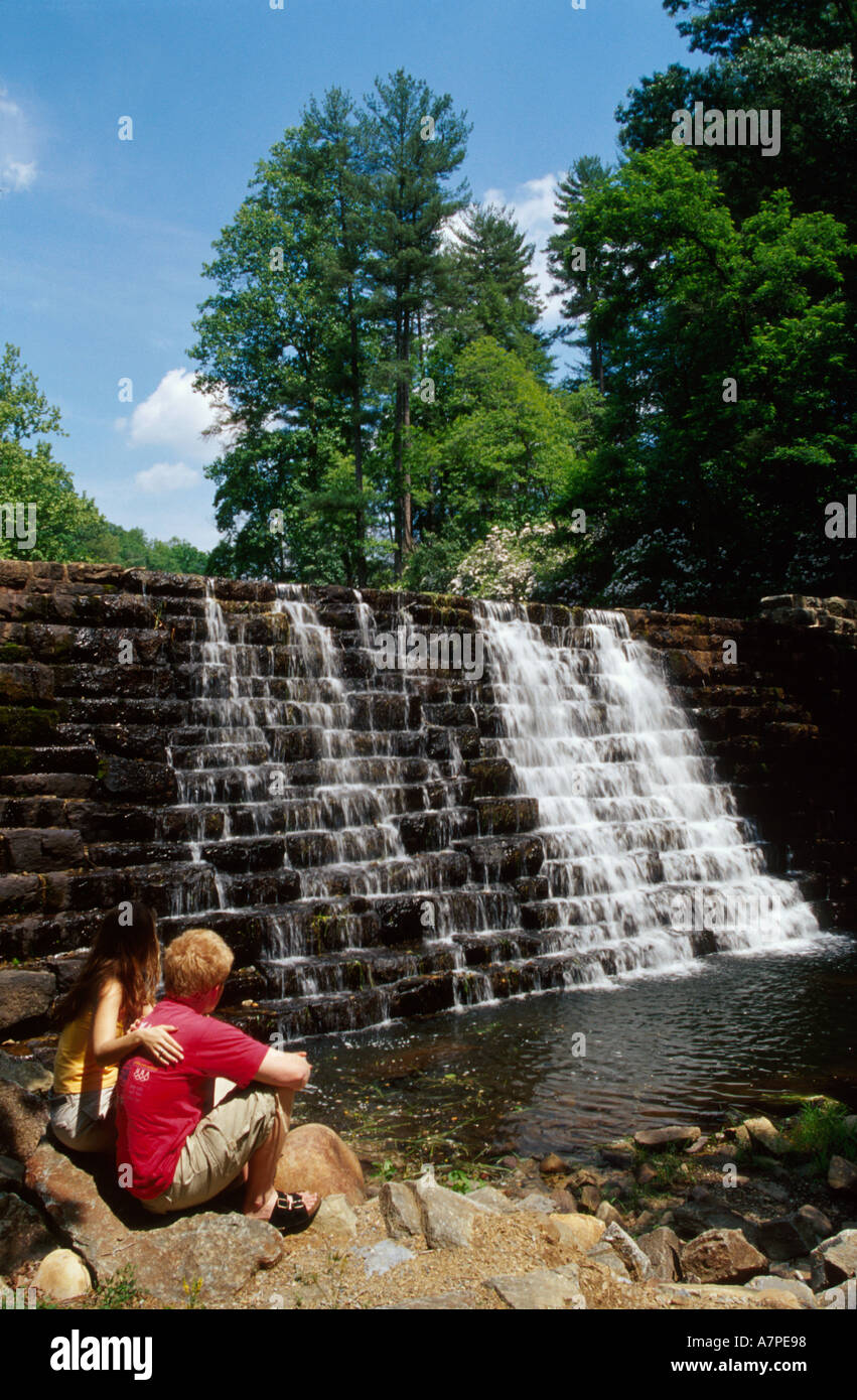 Virginia Appalachian Mountains, Southern Appalachia, Shenandoah, Blue Ridge Parkway, National Park Service, strada panoramica, viaggio in auto, natura historyl, Europa Foto Stock