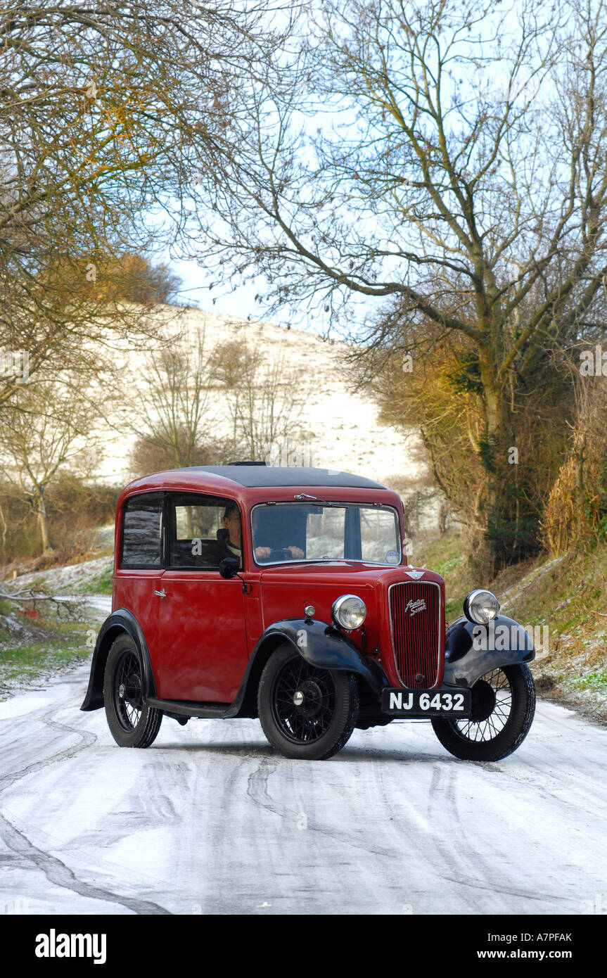 Austin sette Ruby 1935 (fumatore Berlina) Foto Stock