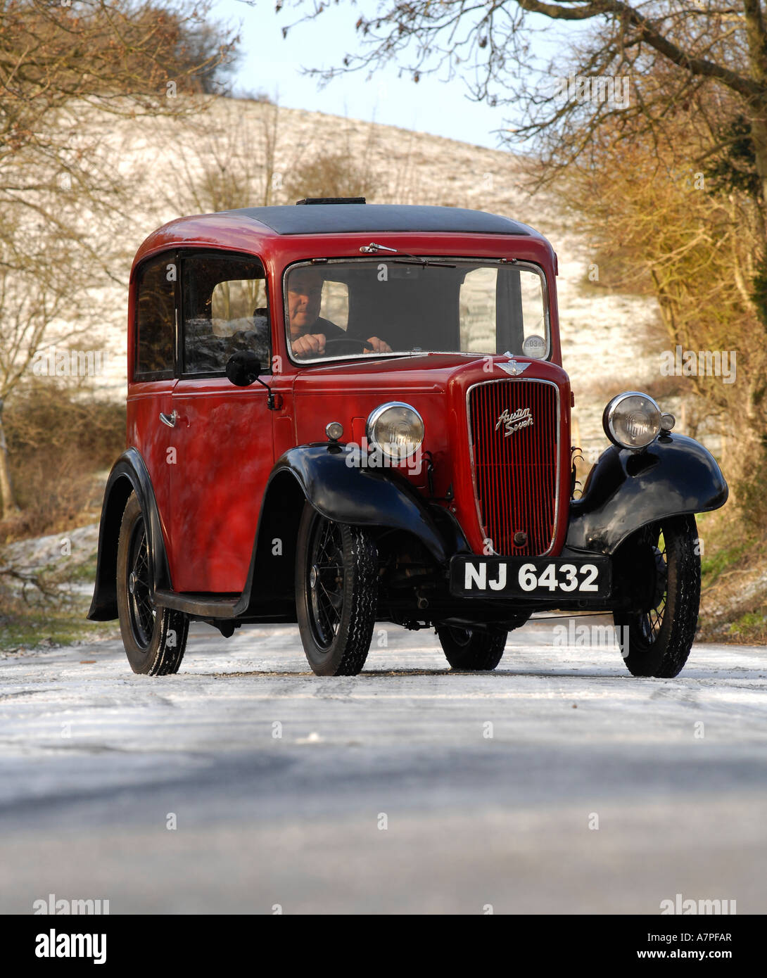 Austin sette Ruby 1935 (fumatore Berlina) Foto Stock