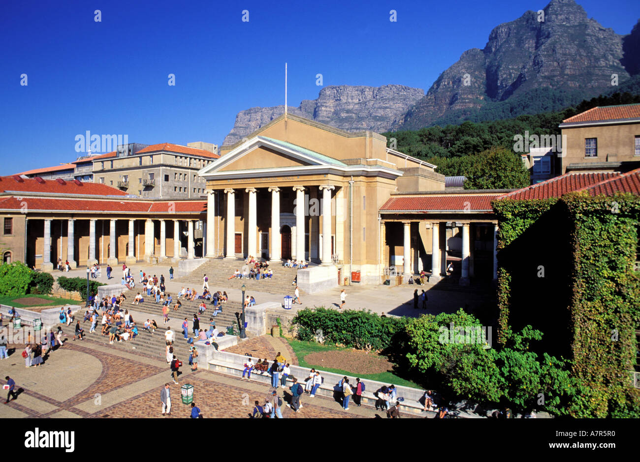 Sud Africa, Cape Peninsula, Cape town university (UCT) Foto Stock