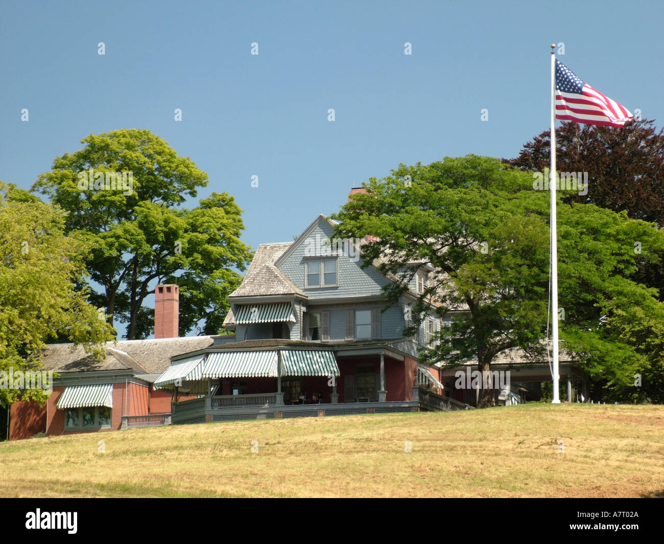 AJD37357, Oyster Bay, NY, New York, Long Island, Sagamore Hill National Historic Site Foto Stock
