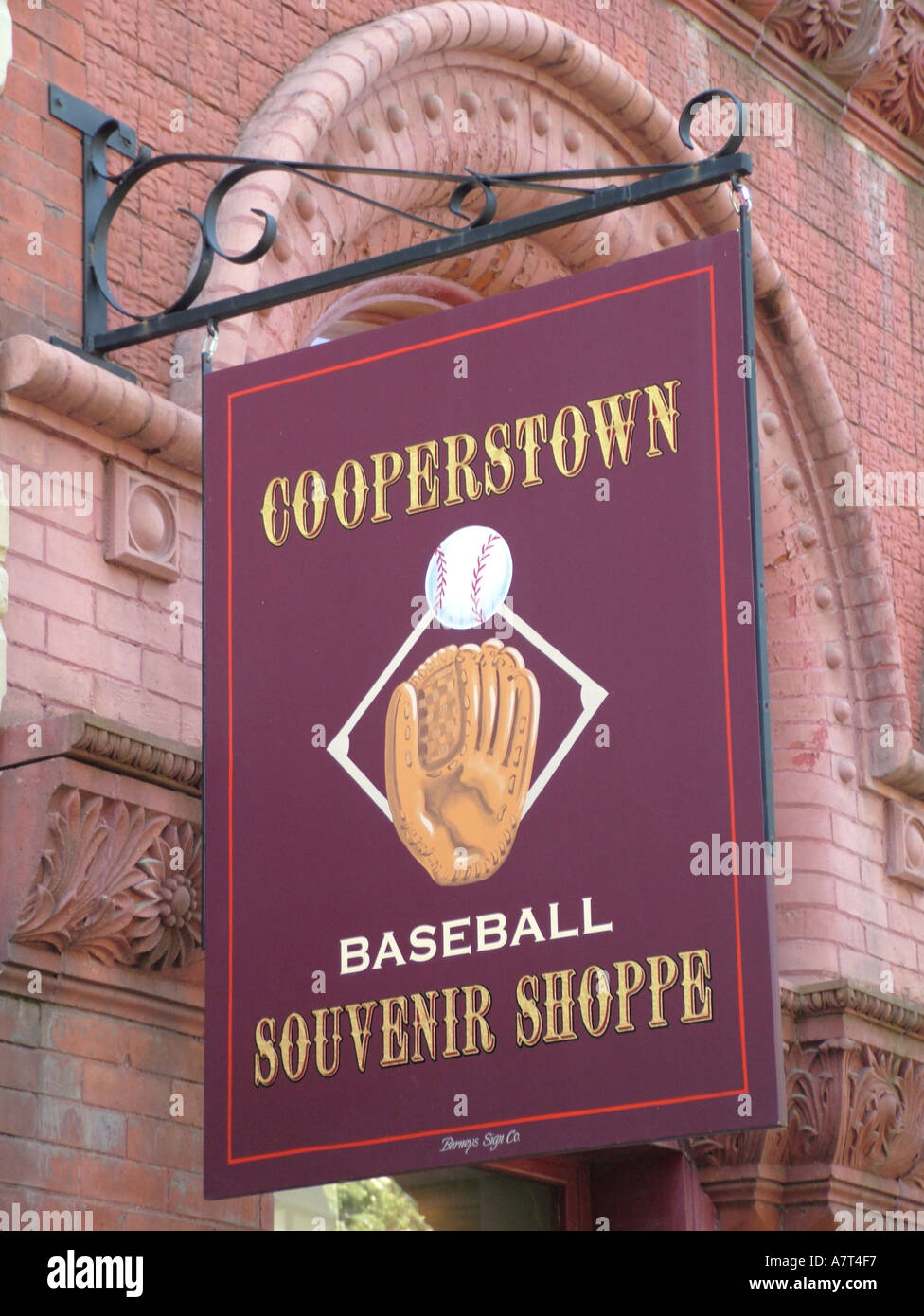 AJD36977, Cooperstown NY, New York Foto Stock