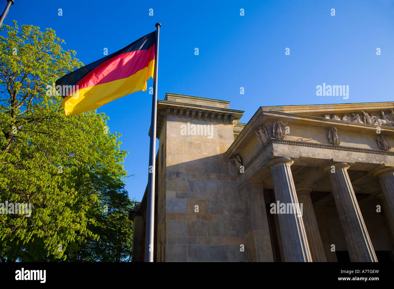 Neue Wache Unter den Linden a Berlino Germania Foto Stock