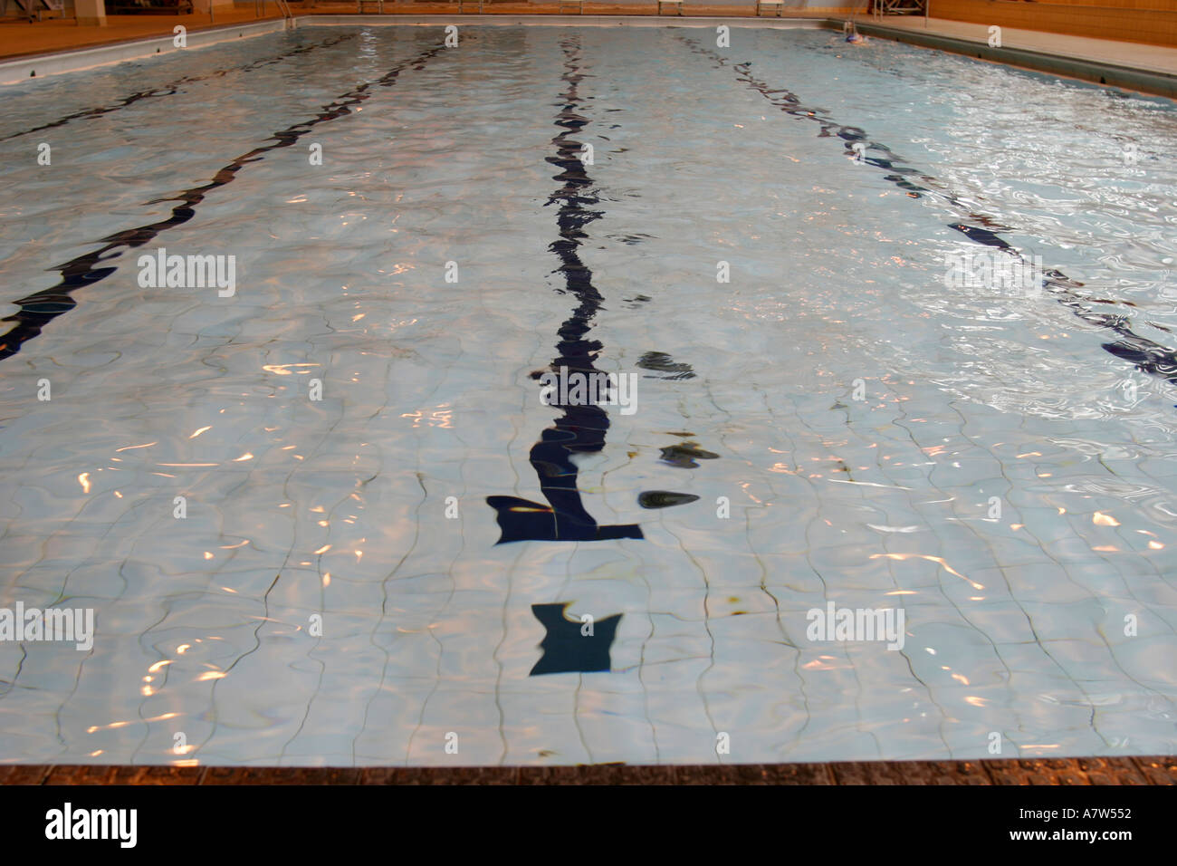 Piscina Welsh Institute of Sport Cardiff South Glamorgan Foto Stock