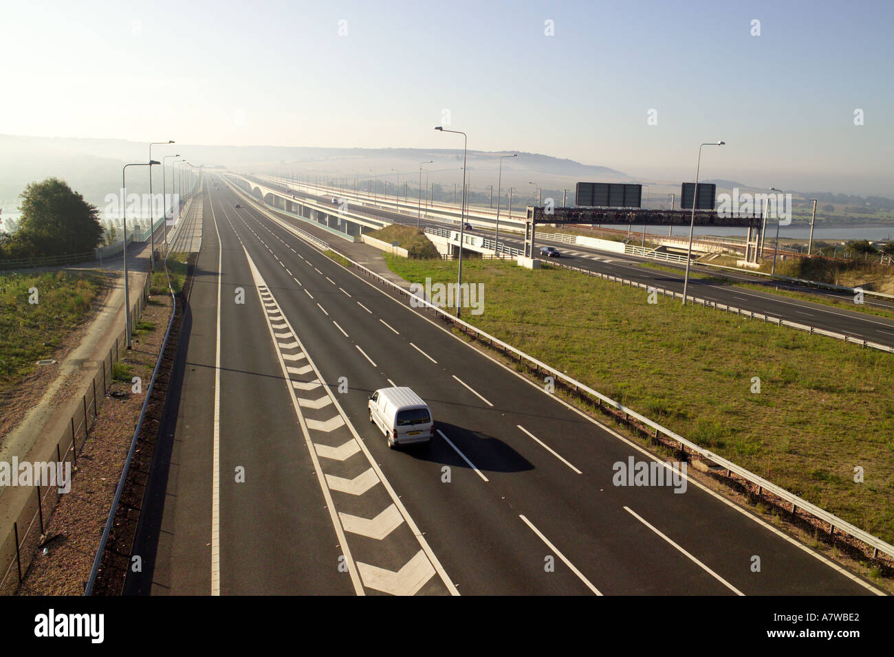 M2 ponte Medway Kent Foto Stock