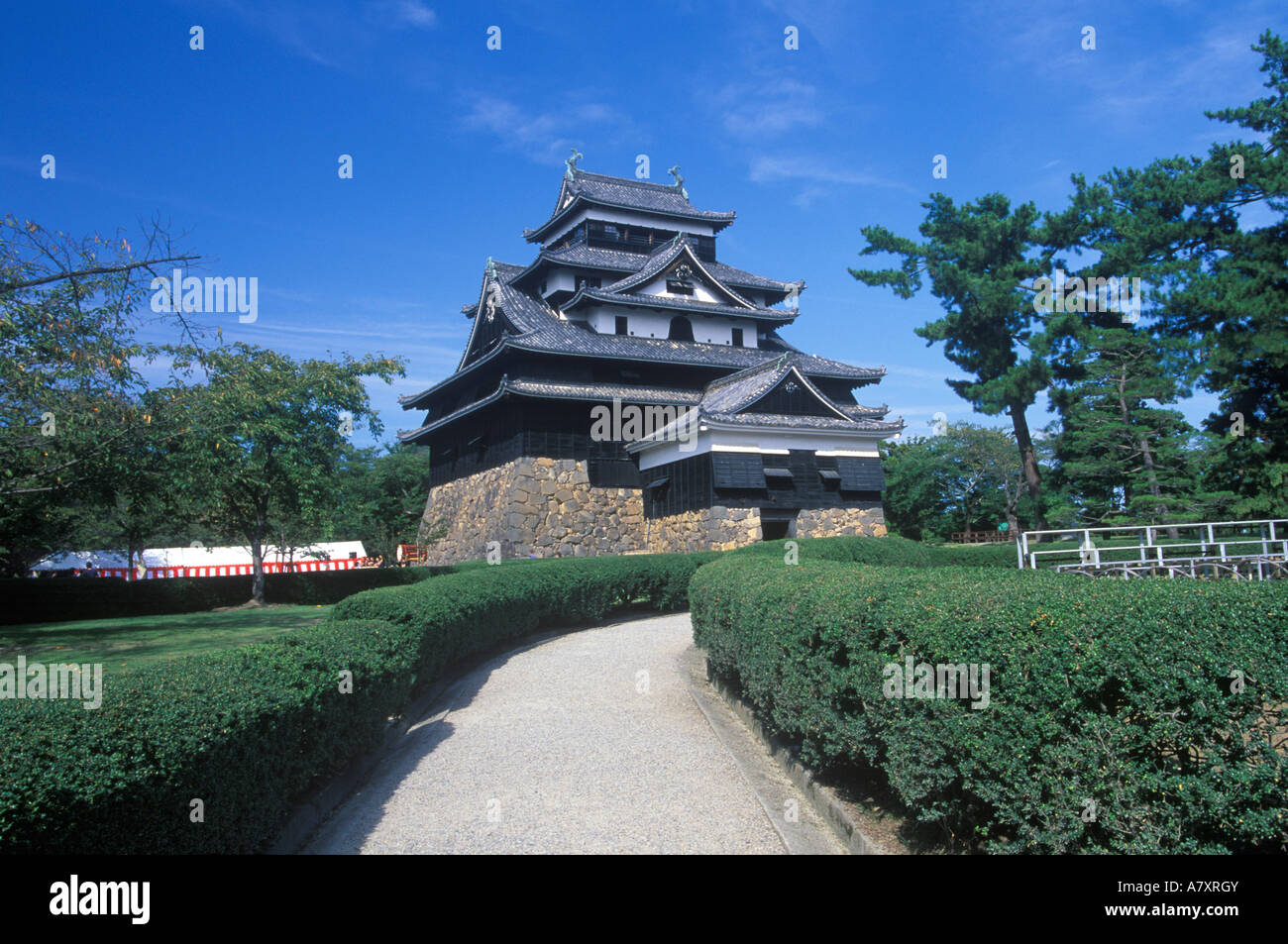 Asia, Giappone, Shimane, Matsue, Matsue Castello Foto Stock