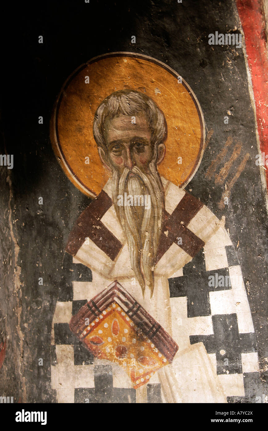 Santo Monastero di Gracanica, Chiesa dell Assunzione della Chiesa Ortodossa Serba Foto Stock