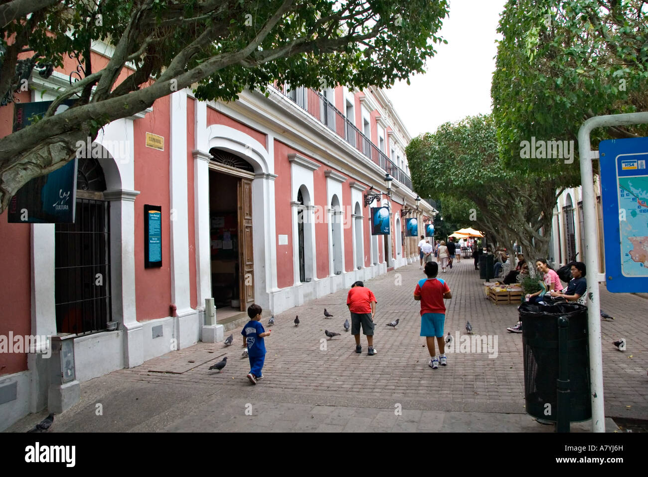 Nord America, Messico, Mazatlan. La famosa Angela Peralta teatro in Centro Storico Foto Stock