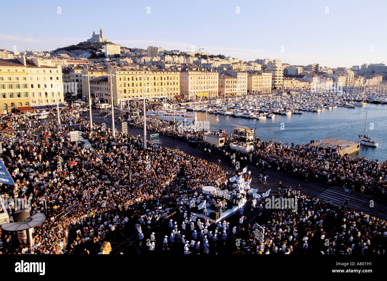 Francia, Bouches du Rhone, Marsiglia, porto vecchio Foto Stock