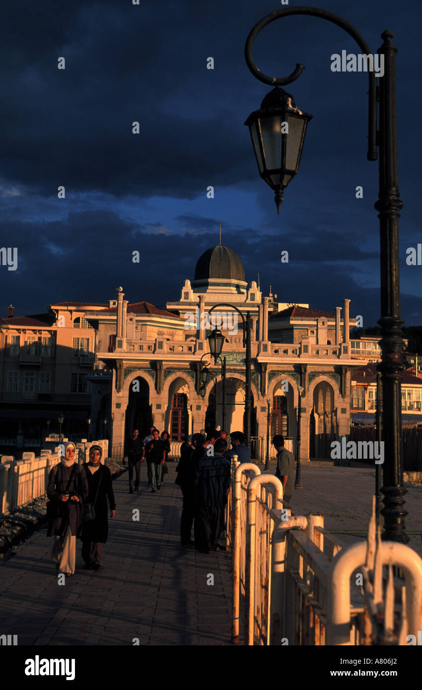 Turchia, Istanbul, sulle Isole dei Principi, piccolo arcipelago suburbana appena fuori l'Asia costa del Mar di Marmara, Isola di Büyük Ada Foto Stock