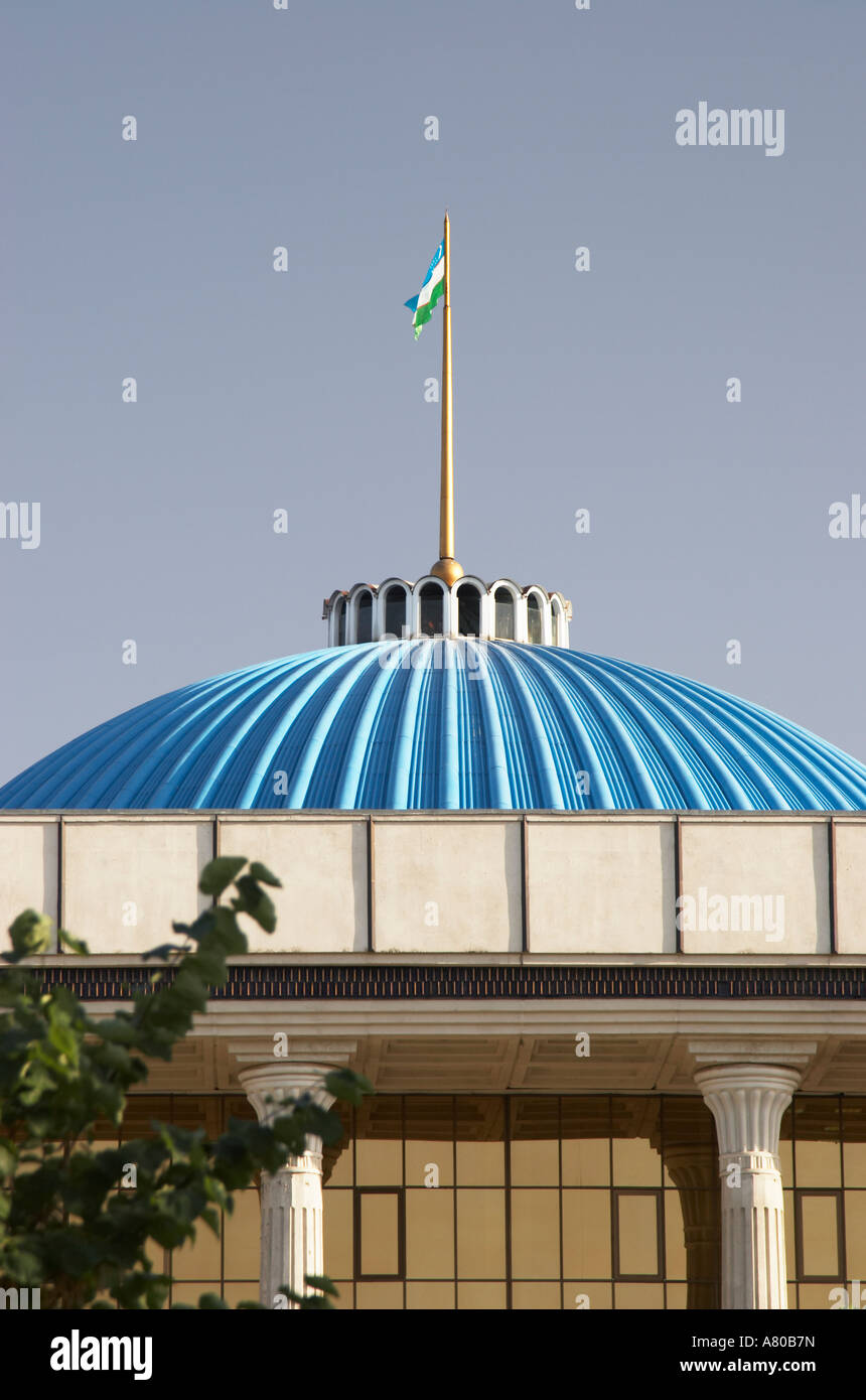 Uzbekistan, a cupola del Palazzo del Parlamento Foto Stock