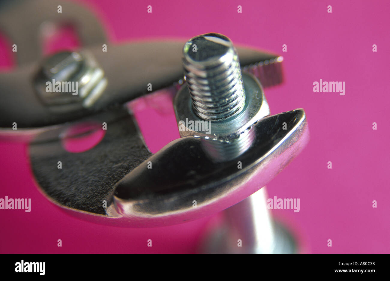 Bullone dado chiave Foto Stock