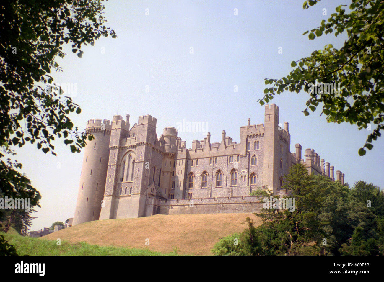 Castello di Arundel Foto Stock