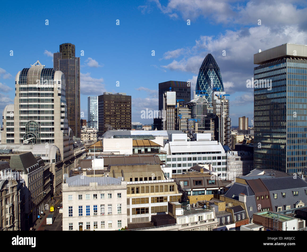 Vista della città Foto Stock