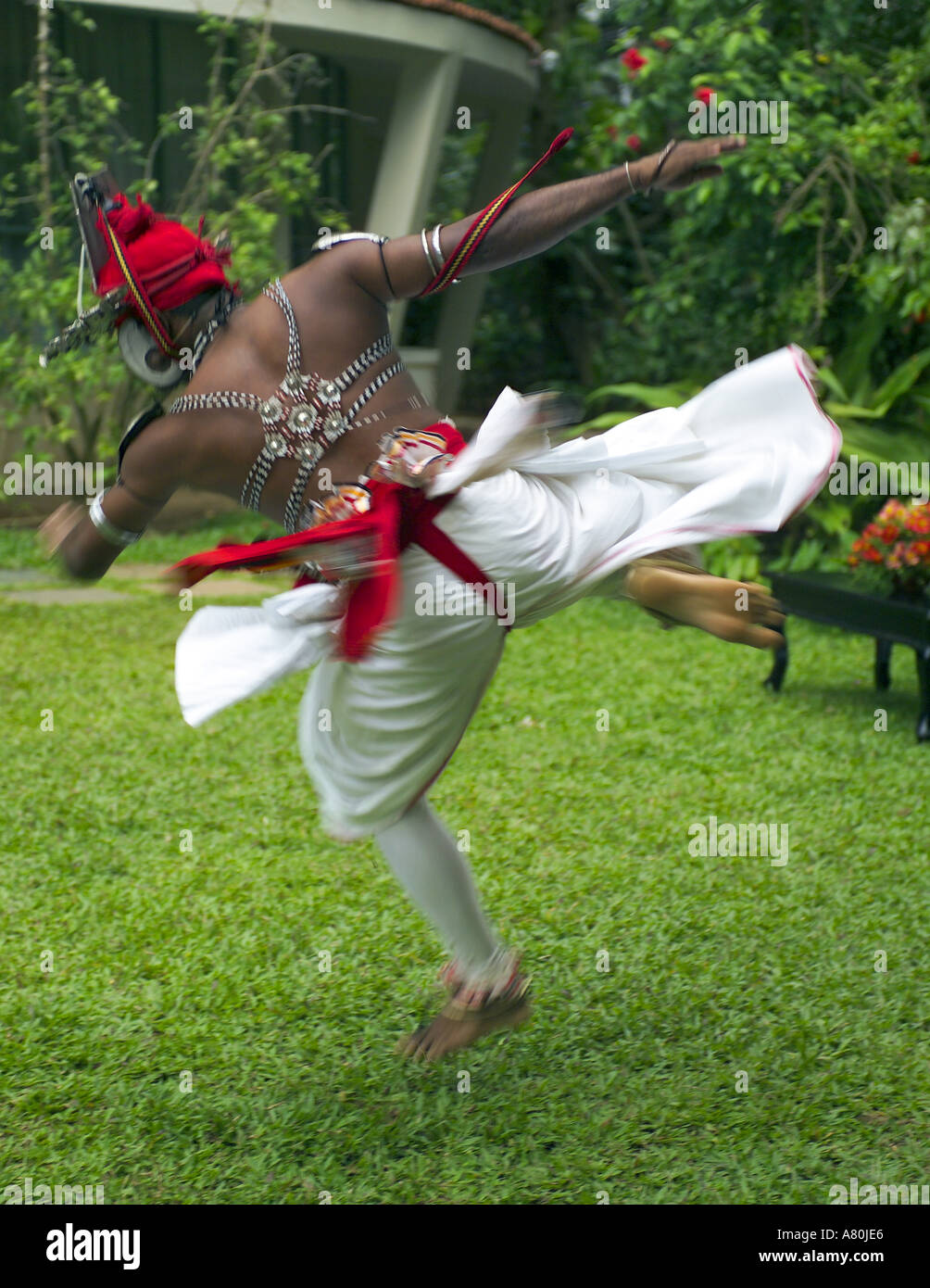 Scottish Wedding in corrispondenza dello Sri Lanka Hotel Foto Stock