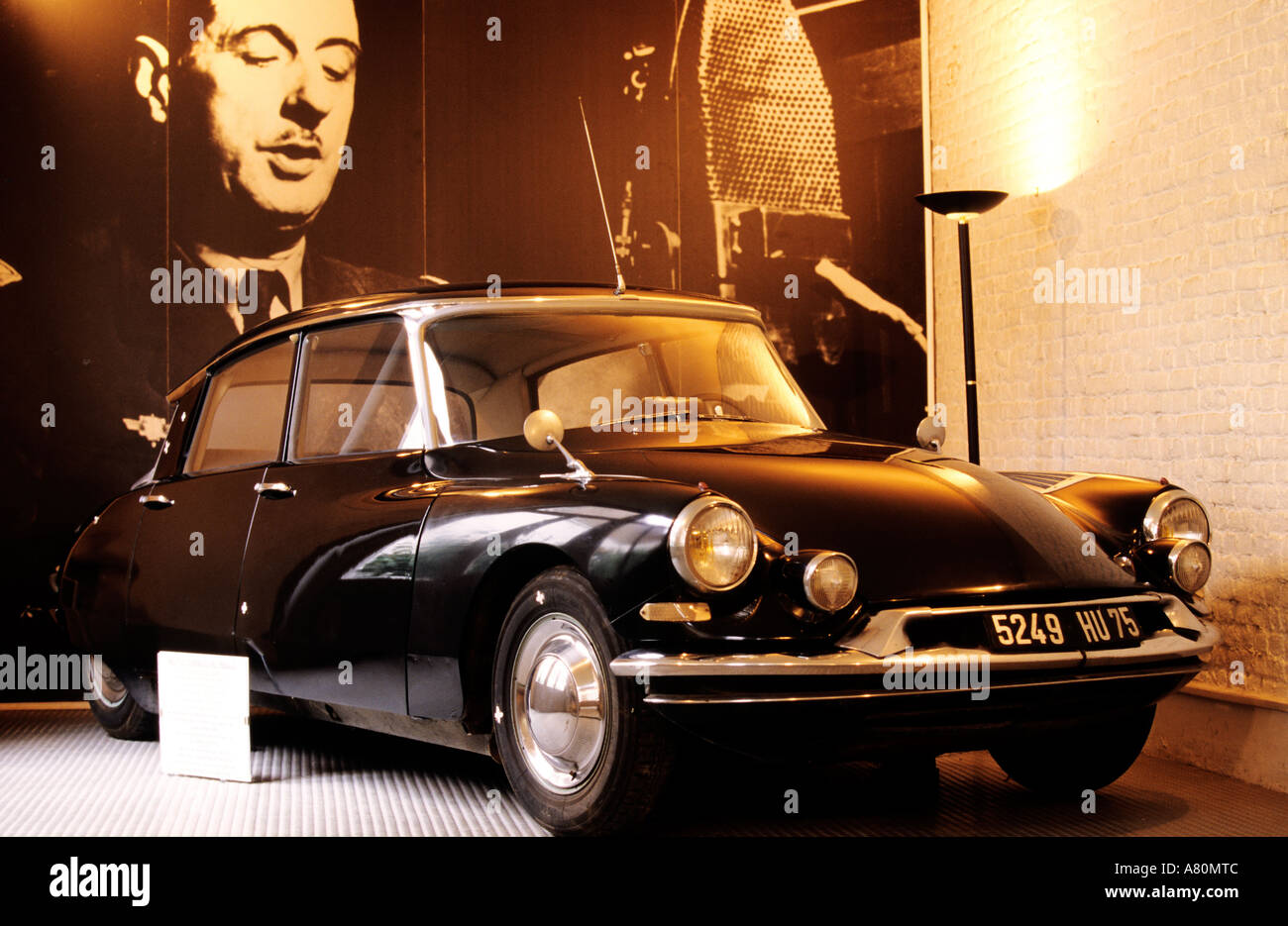 Francia, Nord, Lille, Charles de Gaulle della casa museo, Citroen DS auto Foto Stock