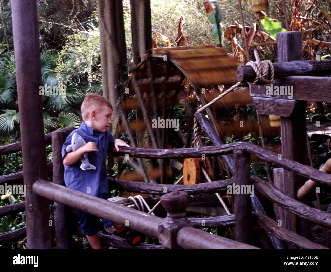 Famiglia svizzera Robinson Tree House Disney World Foto Stock