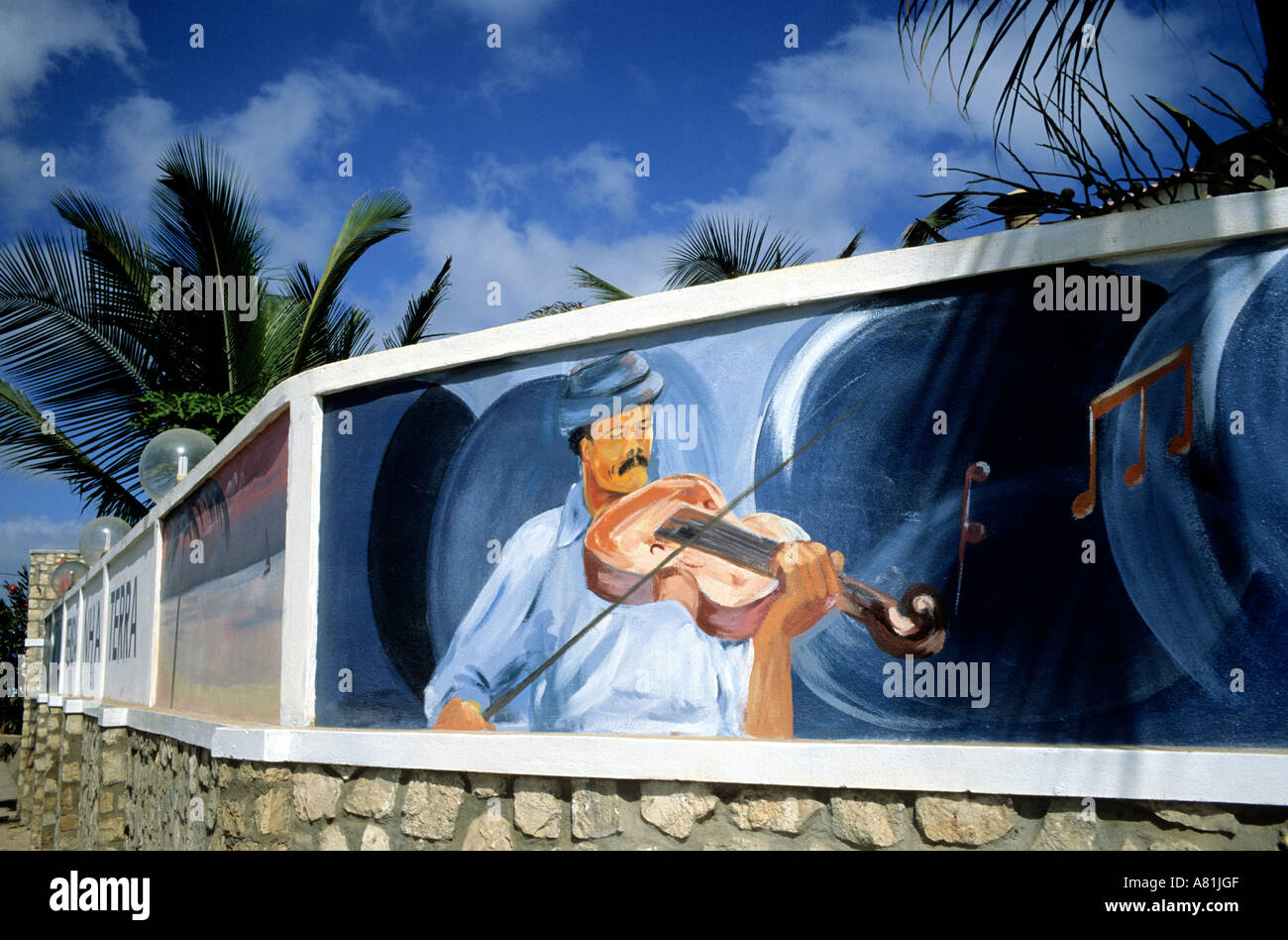 Capo Verde Isola di Sal Foto Stock
